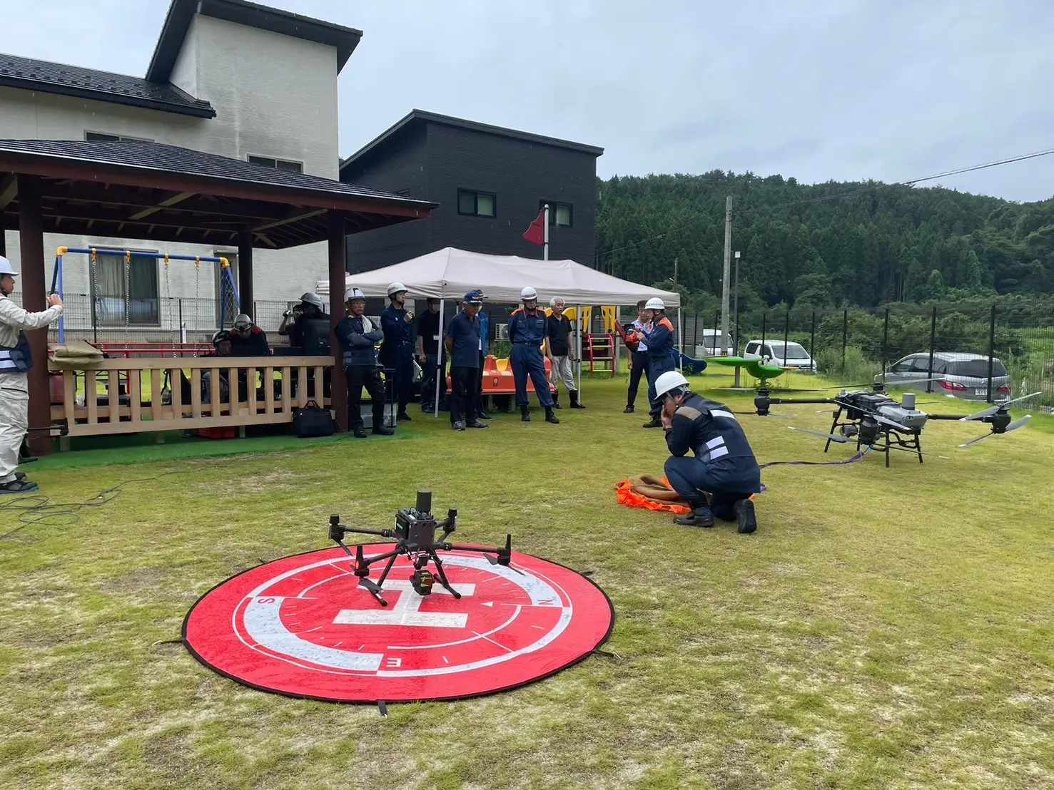 ドローンプレス能登半島実証実験